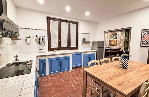 Stroncone Villa | Beautiful private villa for 24 people with A/C, WIFI, private pool, TV and patio