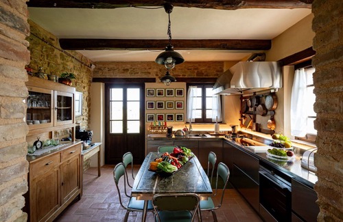 Castel Ritaldi Villa | Beautiful private villa with WIFI, A/C, private pool, TV, patio and panoramic view, close to Spo.