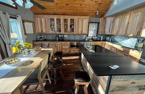 Luck House | Beautiful remodeled retreat on tranquil North bay of Bone Lake.