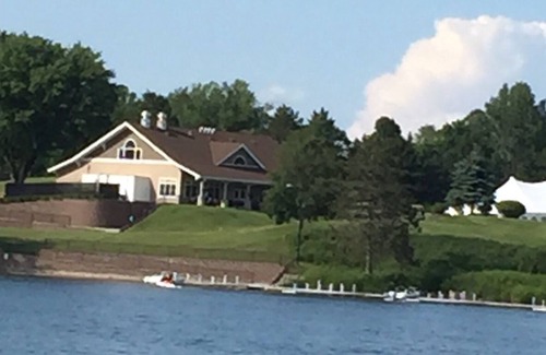 Grand Rapids House | .Beautiful, spacious lake home with level elevation to sandy beach.