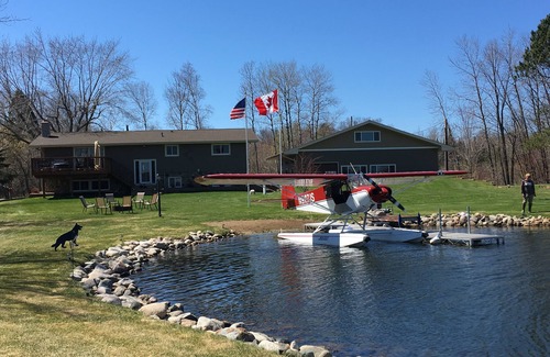 Grand Rapids House | .Beautiful, spacious lake home with level elevation to sandy beach.