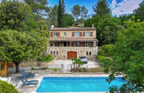 Le Tignet Villa | Beautiful stone villa with swimming pool in Le Tignet