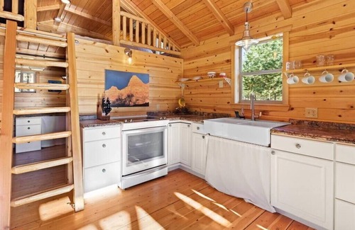 Florence Cabin | Beautiful Tiny Home in the Bitterroot - Views of Lolo Peak - Pet Friendly!