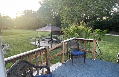 Shelbyville House | Beautiful vacation home seconds away from Lake Shelbyville Beach and Boat Ramp!