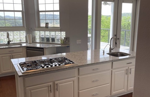 Lower Basin Lake Travis House | Beautiful view Water's Edge right on Lake Travis 4 bedrooms with 4 balconies