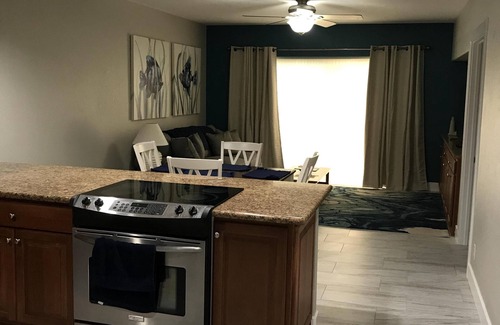 Lake Havasu City Condo | Beautifully updated Queens Bay Condo with exceptional view