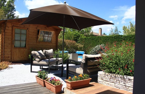 Saint-Jean Bed & Breakfast | Bedroom with SD on the ground floor of a villa