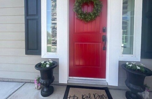 Tulare House | Behind The Red Door, you will find your home away from home