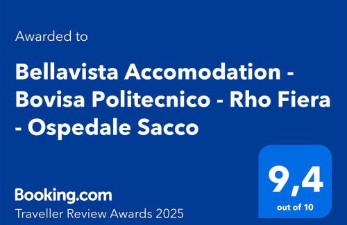 Villapizzone Apartment | Bellavista Accommodation - Bovisa Politecnico - 2026 Winter Olympics Ice Park - Rho Fiera - Sacco Hospital