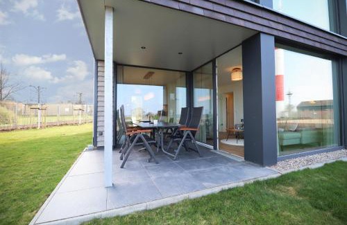 Fehmarn Apartment | BeltBlick 8 - Moderne Ferienwohnung mit unverbauten Meerblick & Sauna!