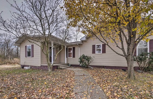 Benton House | Benton House w/ Fishing & Hunting On-Site!