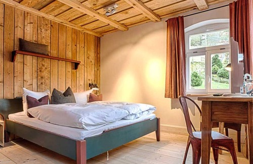 Schmilka Bed & Breakfast | Berghaus Rauschenstein: Double room (half board) - Bio- & Nationalparkrefugium Schmilka