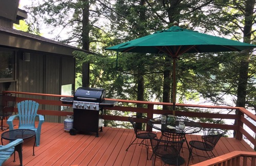Monterey House | Berkshire lake house on lake Garfield, Monterey MA; private, 5 BR, sleeps 12