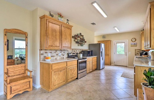 Oatmeal House | Bertram Ranch Property with Patio and Gas Grill!