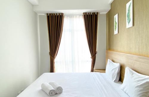 Cikarang Apartment | Best Homey 1BR at 25th Floor Vasanta Innopark Apartment By Travelio