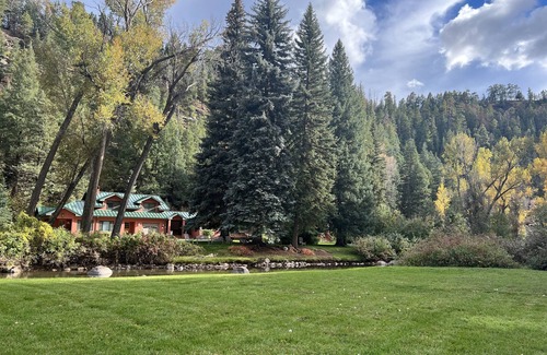 Durango - Purgatory House | "Best of Durango" Secluded, 600 feet of riverfront, park-like setting