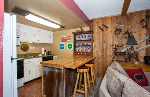 Copper Mountain Village Condo | Best Value for Your Money in Ctr Vlg! Gorgeous Sky Chutes view. Free Pkg & WiFi