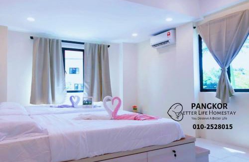 Pangkor Island House | Better Life Apartment near beach-2room 2bathroom 6pax