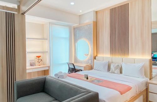 Cikarang Apartment | Big and Comfy Studio at Vasanta Innopark Apartment By Travelio