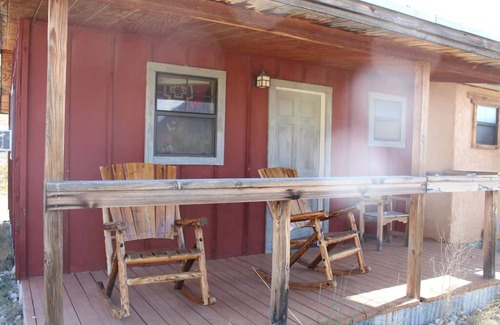 Study Butte-Terlingua Cabin | Big Bend Lodging at Ten Bits Ranch | Room #2 (The School House)