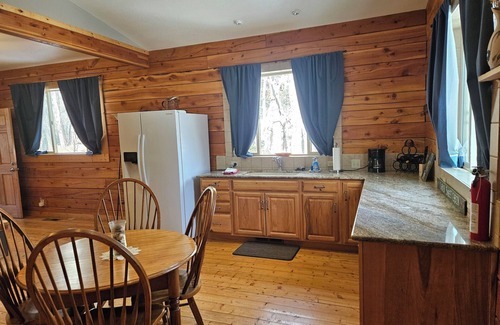 Nathrop Cabin | Bighorn Lodge, There is a bold seasonal stream that run through the property!