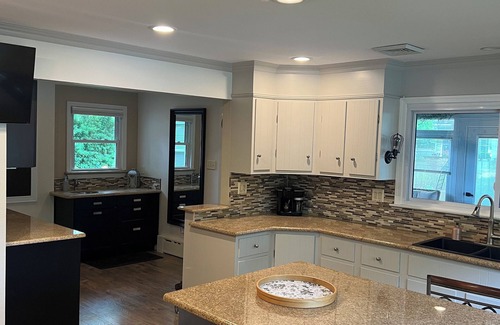 Northfield House | Biking Beach Bungalow 7 minutes from beaches corner lot across from bike path