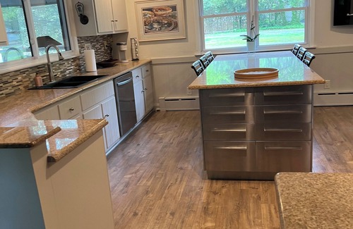 Northfield House | Biking Beach Bungalow 7 minutes from beaches corner lot across from bike path