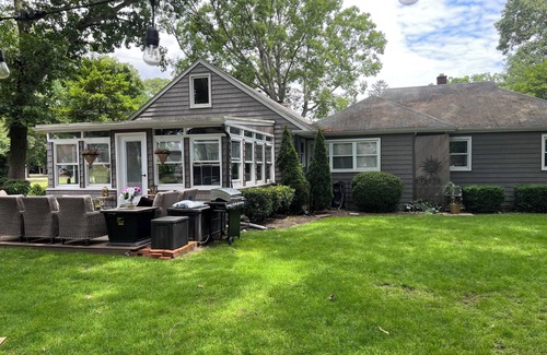 Northfield House | Biking Beach Bungalow 7 minutes from beaches corner lot across from bike path