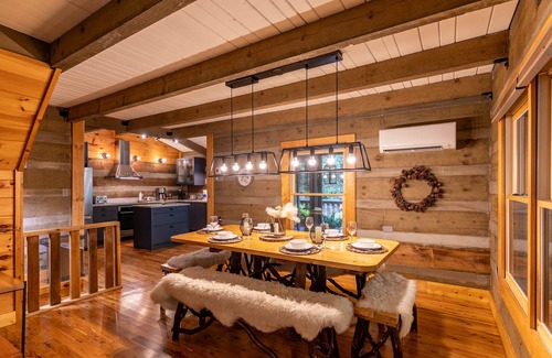 Apple Ridge Cabin | Blackberry Creek Cabin - Updated Creekside Haven with Fire Pit and Swimming Holes