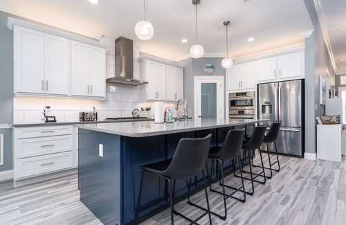 Palm Coast House | Blue Breeze - New Pool & Spa Home - Short Walk To The Beach!