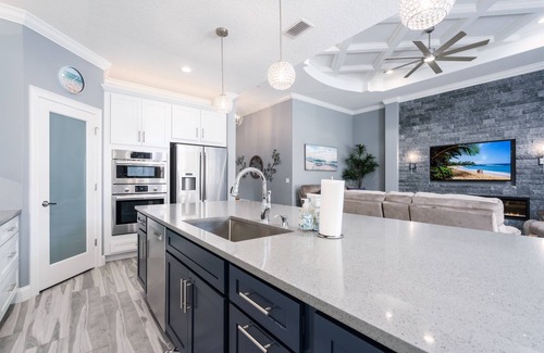 Palm Coast House | Blue Breeze - New Pool & Spa Home - Short Walk To The Beach!