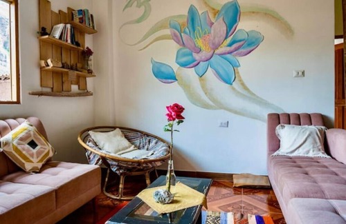 Pisac House | Blue Lotus Coca Suite Private Bath and Balcony