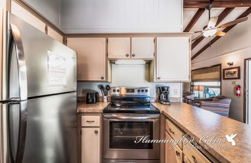 Ruidoso Downs Cabin | Bluebird View: level 2bed/2 bath, cozy home with hot tub and Sierra Blanca views!