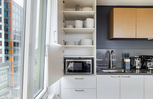 West Fens Apartment | Blueground | Fenway, gym & w/d, nr museums