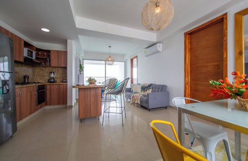 Cartagena District Apartment | Bocagrande Palmetto 1- Vista al mar 2201