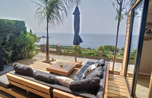 Le Dramont Ski Chalet | Bohemian hut - Exceptional view of Cap Estérel, Ile d'Or, St-Tropez
