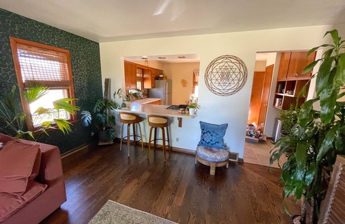 Cudahy House | Bohemian Oasis with a beautiful view of Lake Michigan