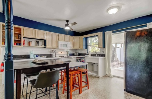 Indian Rocks Beach House | Boho Beach Bliss Walk to Sand Pet Friendly
