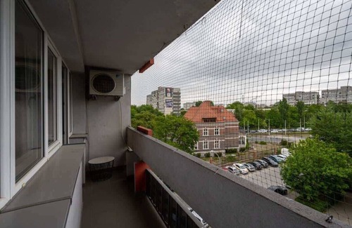 Stare Miasto Apartment | Bolesławiecka 8 | Studio in Wrocław | Balcony