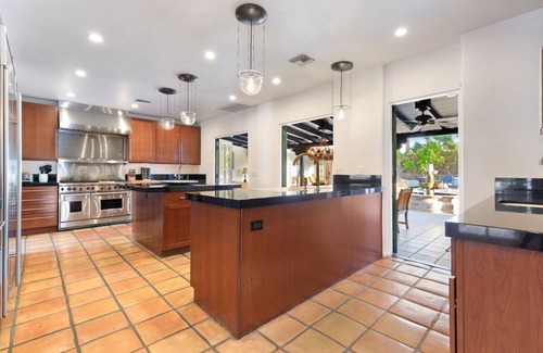 El Mirador House | Book Today for a Fall Getaway! A Chic Downtown Home with Private Pool and Hot Tub!