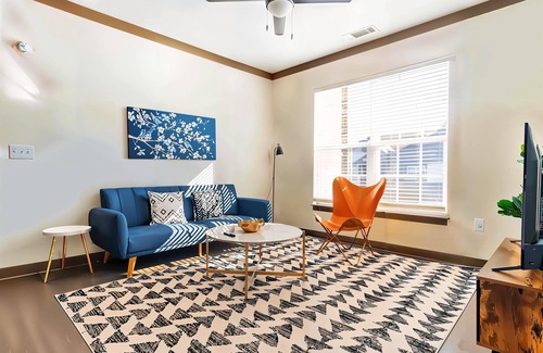 Middletown Apartment | Boulevard Stays Elegant 1BR Pool, Gym & Secure Parking