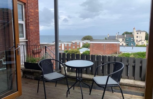 Swanage Apartment | Boutique 1 Bedroom Apartment with Balcony and Spectacular Sea View