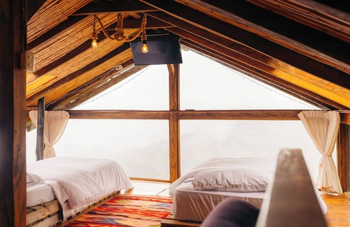 Sierra Hotel | "Boutique lodge with jacuzzi and unique views - El Cedro Soñado (Patate)"