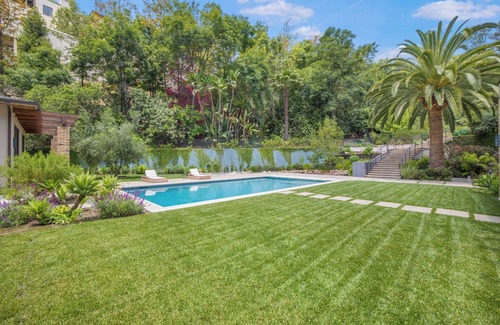 Beverly Hills House | Bowmont - Resort-Style Beverly Hills Escape w/ Pool, Garden and Privacy