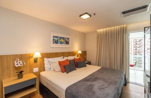 Barra da Tijuca Resort | Fantástico Flat em Resort com Vista Mar