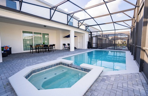 Four Corners Villa | Brand New 10BR 8BA/Themed BR/PrivatePool/SPA 16276