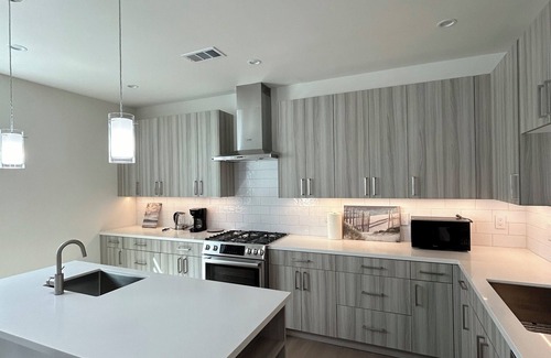Redwood Oaks House | Brand New 2 br 3 full ba townhouse, sleeps 8, two car garage, gated complex