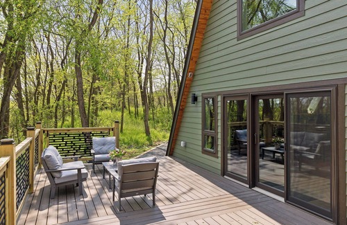 Pepin Cabin | Brand NEW build. A-frame 2bed+/2bath. Nature paradise. Pepin, WI.