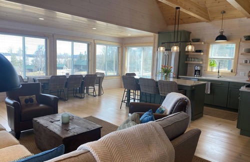 Rangeley Plantation Cabin | BRAND NEW, Niboban Cabin 14 - Golden Smelt, shared waterfront community