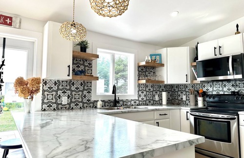 Borden-Carleton Cottage | Brand new, ocean front cottage overlooking the iconic Confederation Bridge!